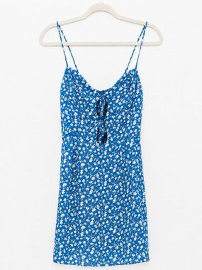 Reformation Bascom Dress in Marie | NWT | Size 2 | Floral Mini Spaghetti Strap